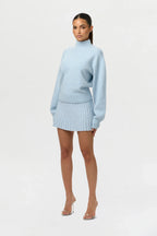 Knit Turtleneck Sweater