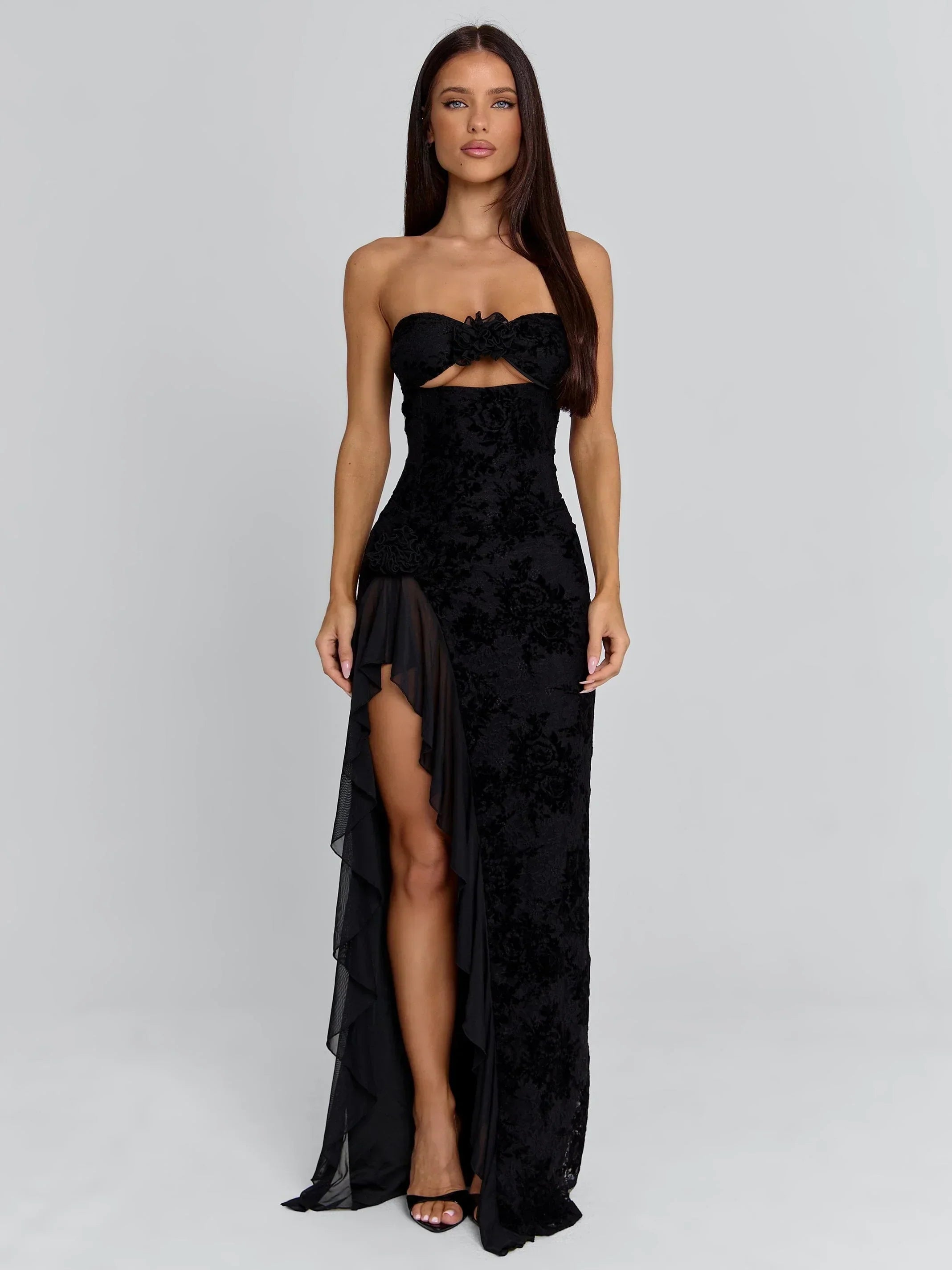 JULIAN MAXI DRESS BLACK