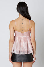 Organza Babydoll Top