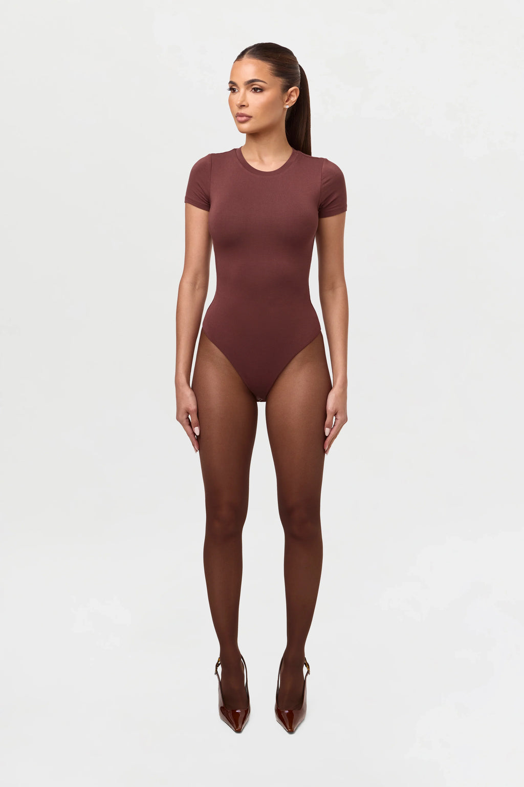 Smooth Crewneck Tee Bodysuit