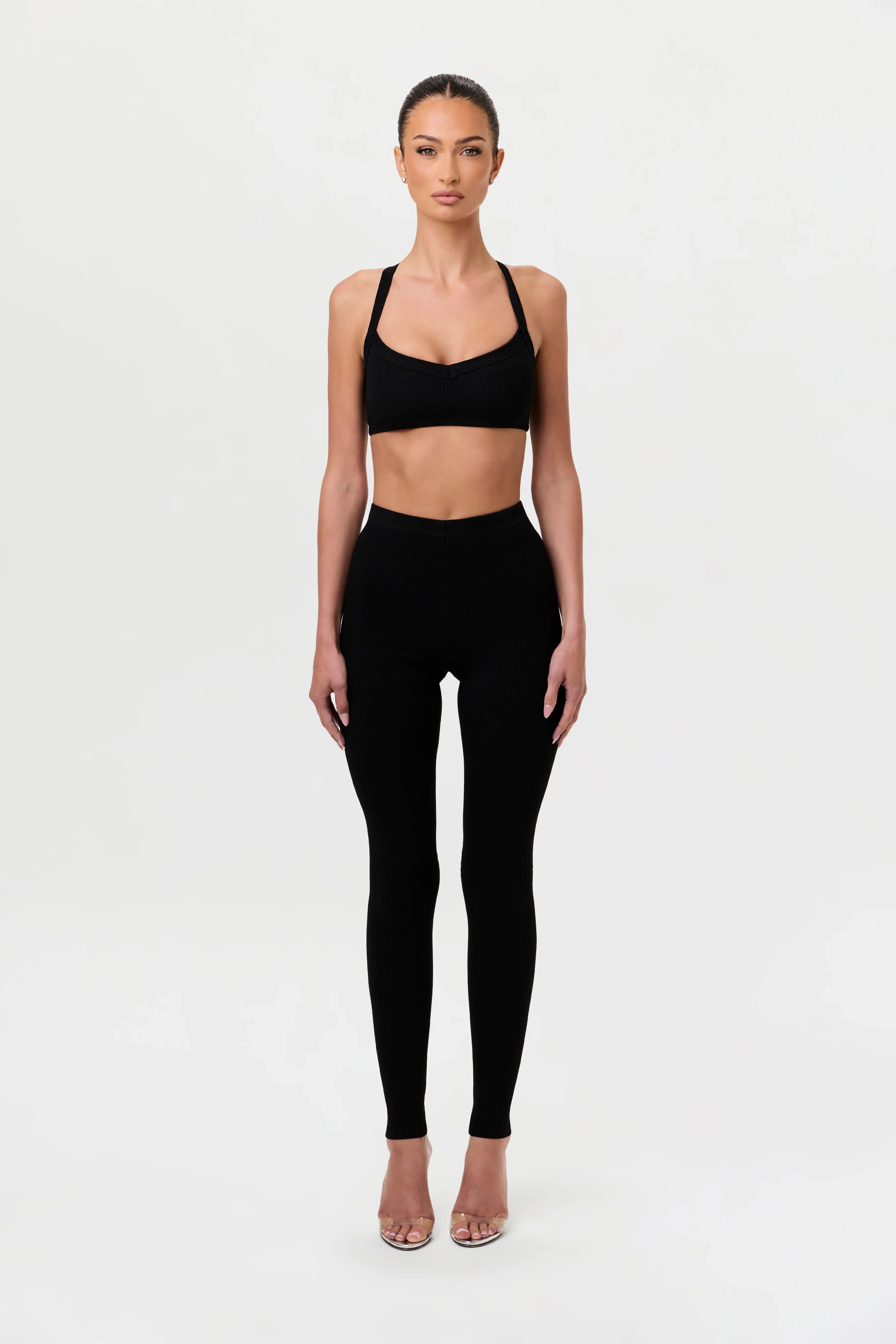 Snatched X-Back Tank Crop Top