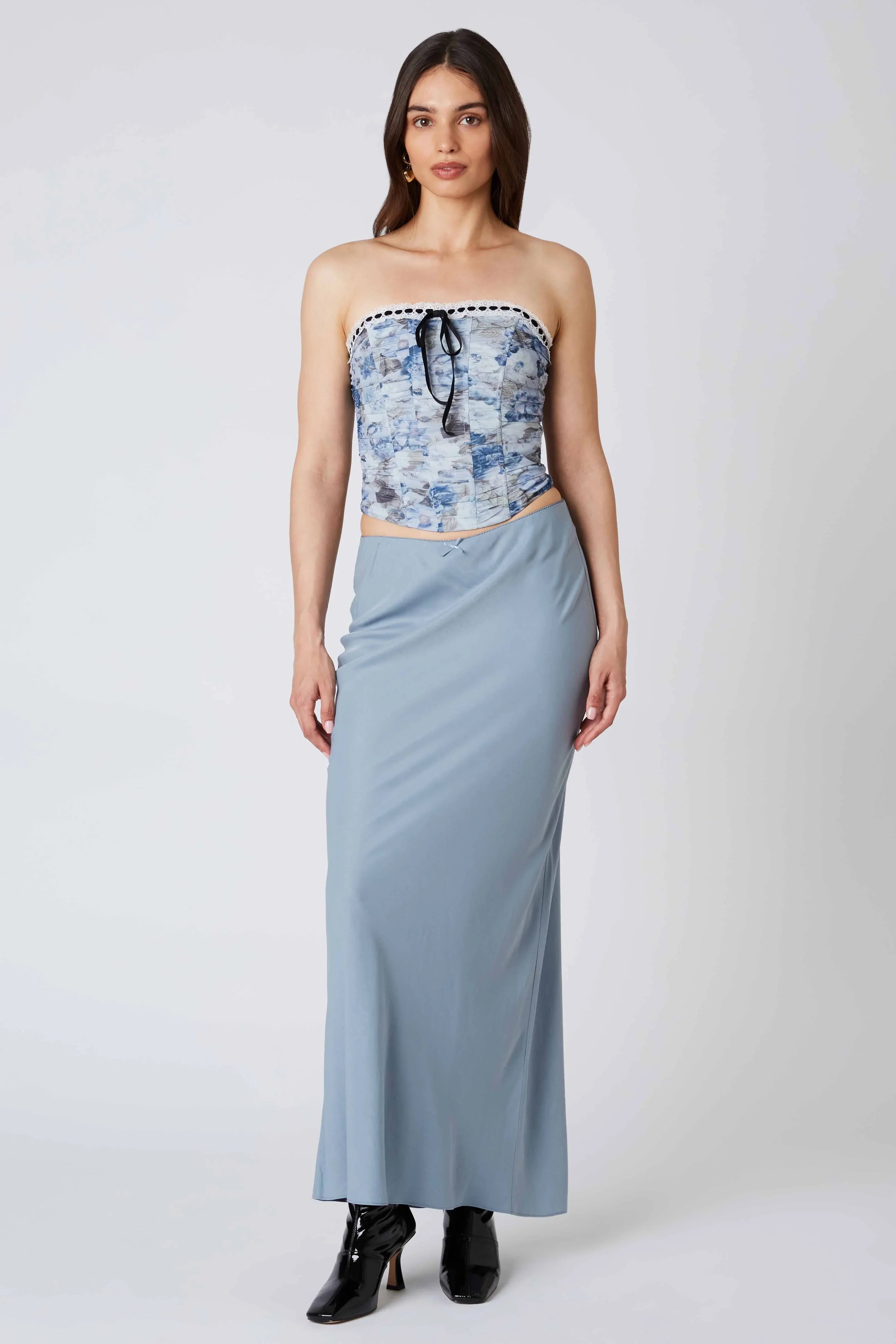 Bias Maxi Skirt