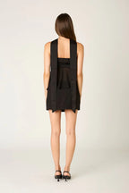 Asymmetrical Strapless Top