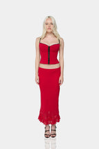 THE RUBY SLIP SKIRT