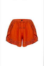 Flow Short Embroidery