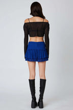Ruffled Lace Skort