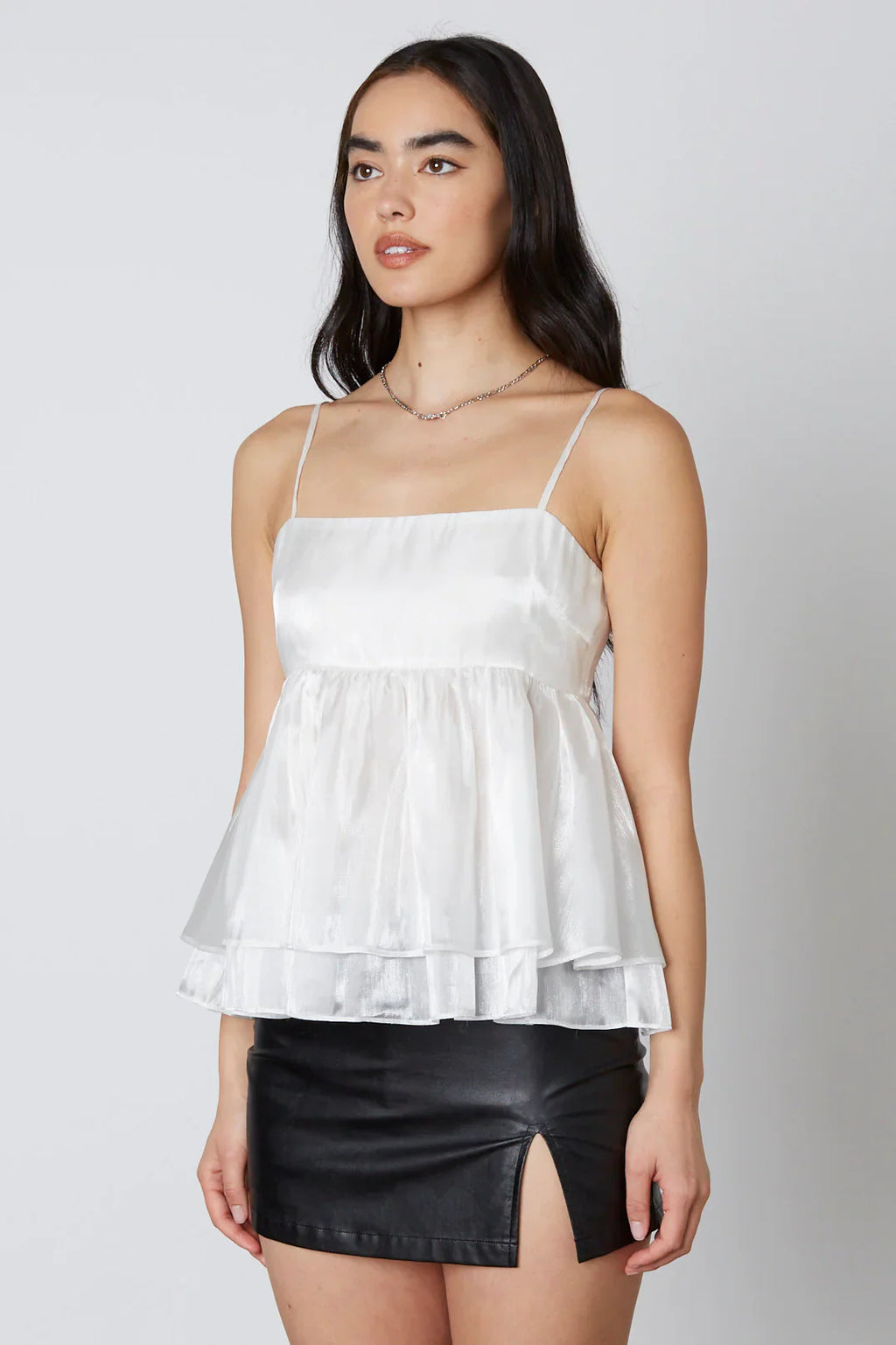 Organza Babydoll Top