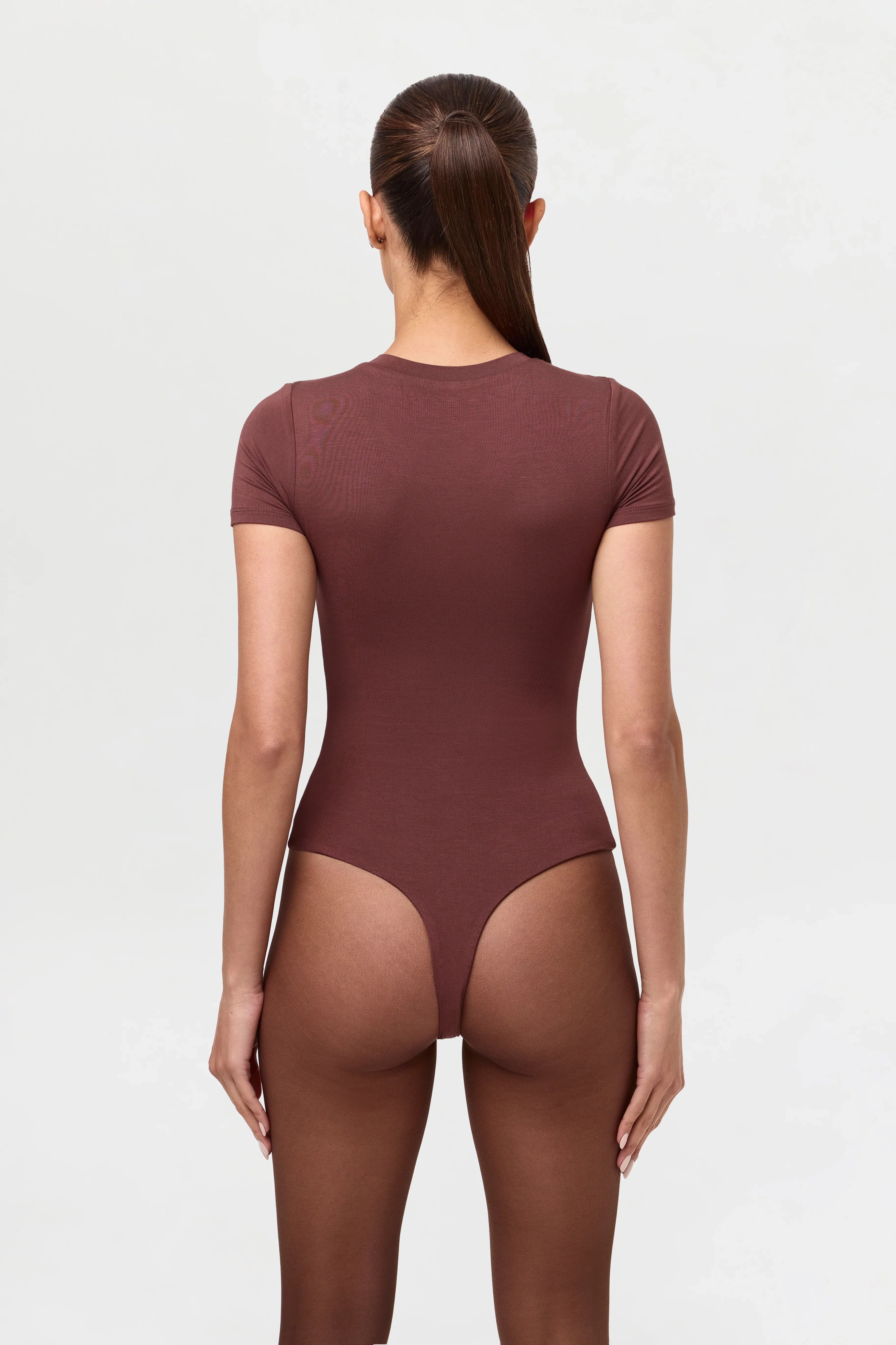 Smooth Crewneck Tee Bodysuit