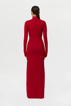 Butter Turtleneck Maxi Dress