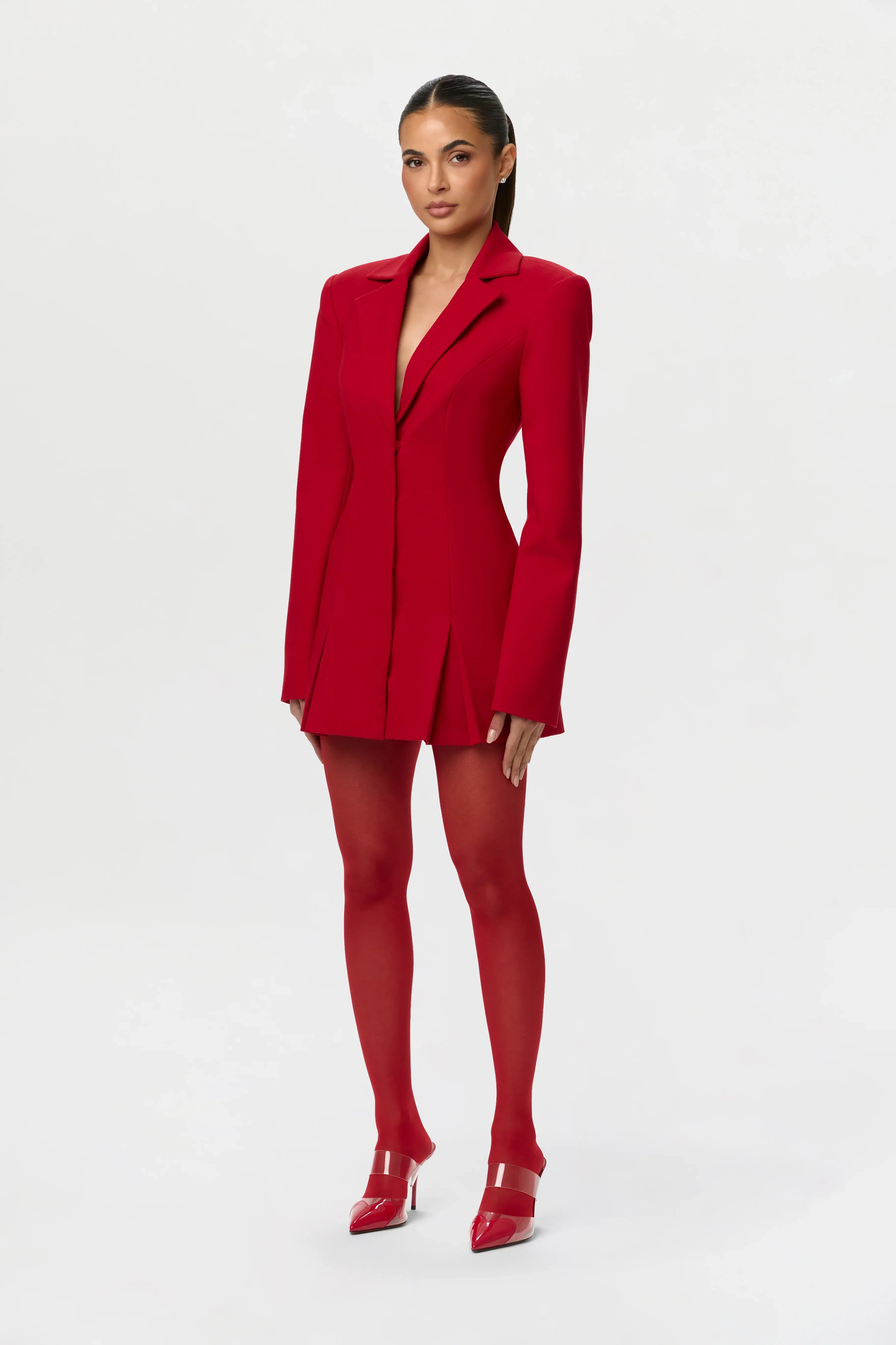 Suiting Blazer Mini Dress