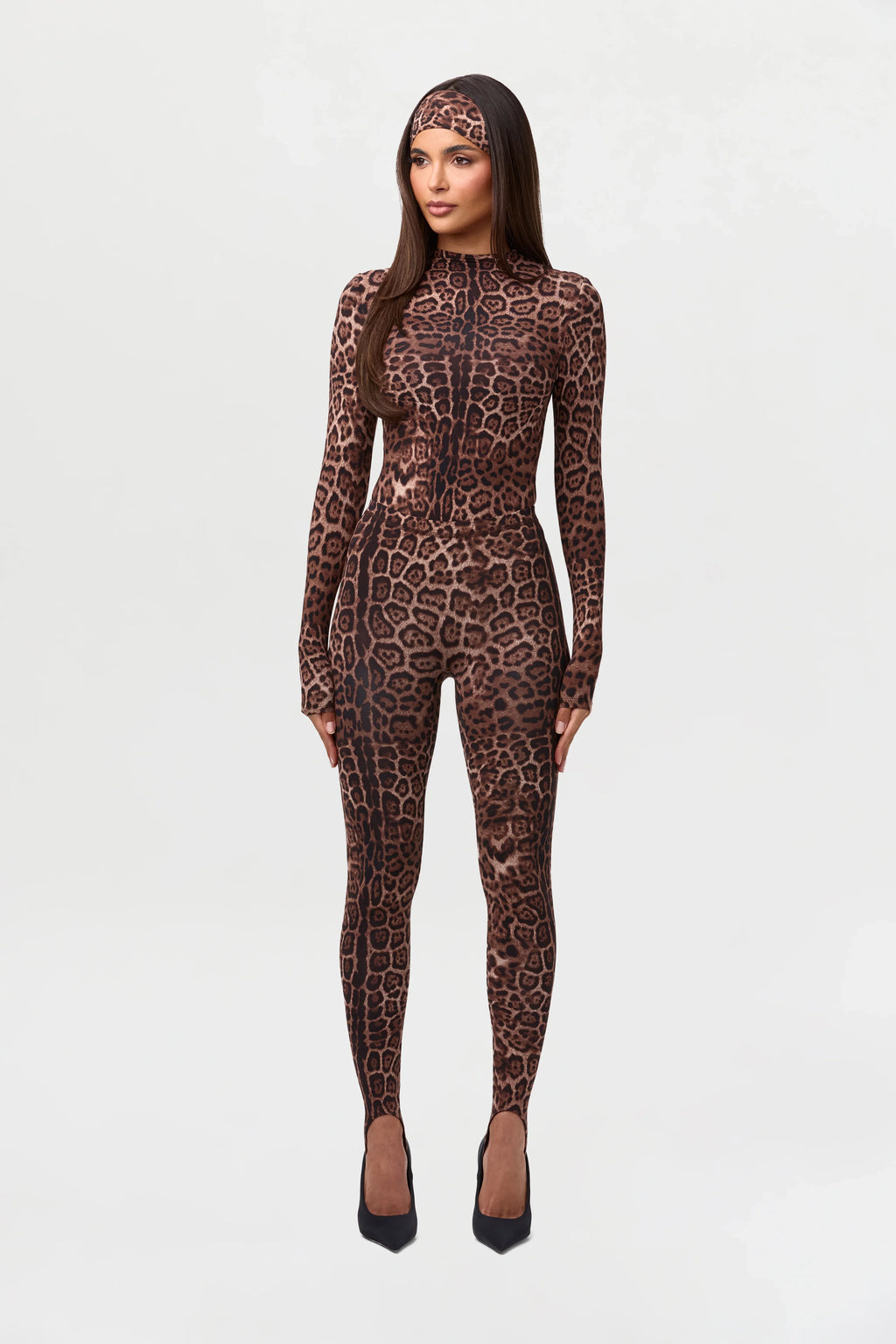Naked Print Stirrup Legging