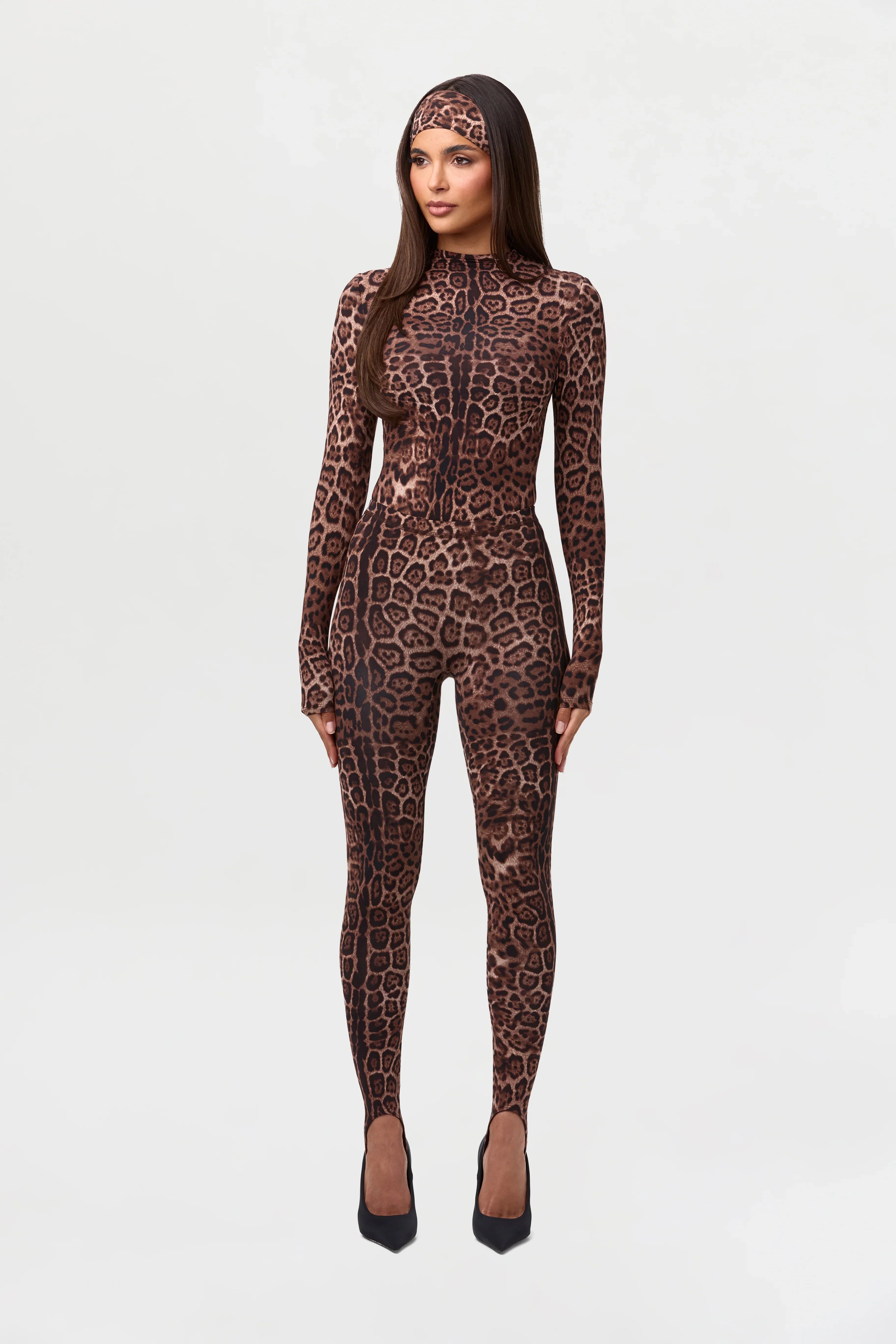 Naked Print Stirrup Legging