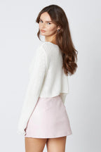 Vegan Leather Skort