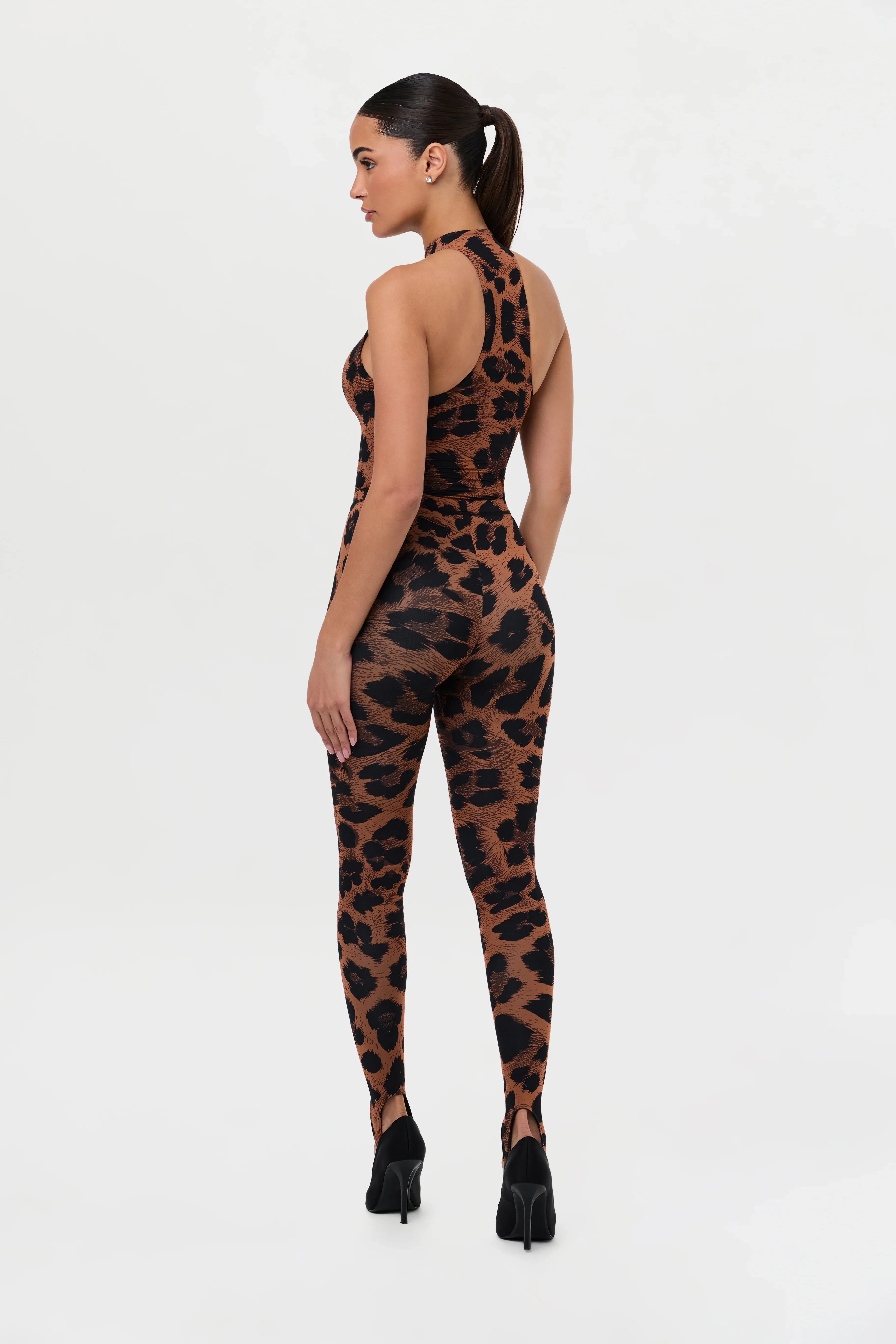 Naked Print Stirrup Legging