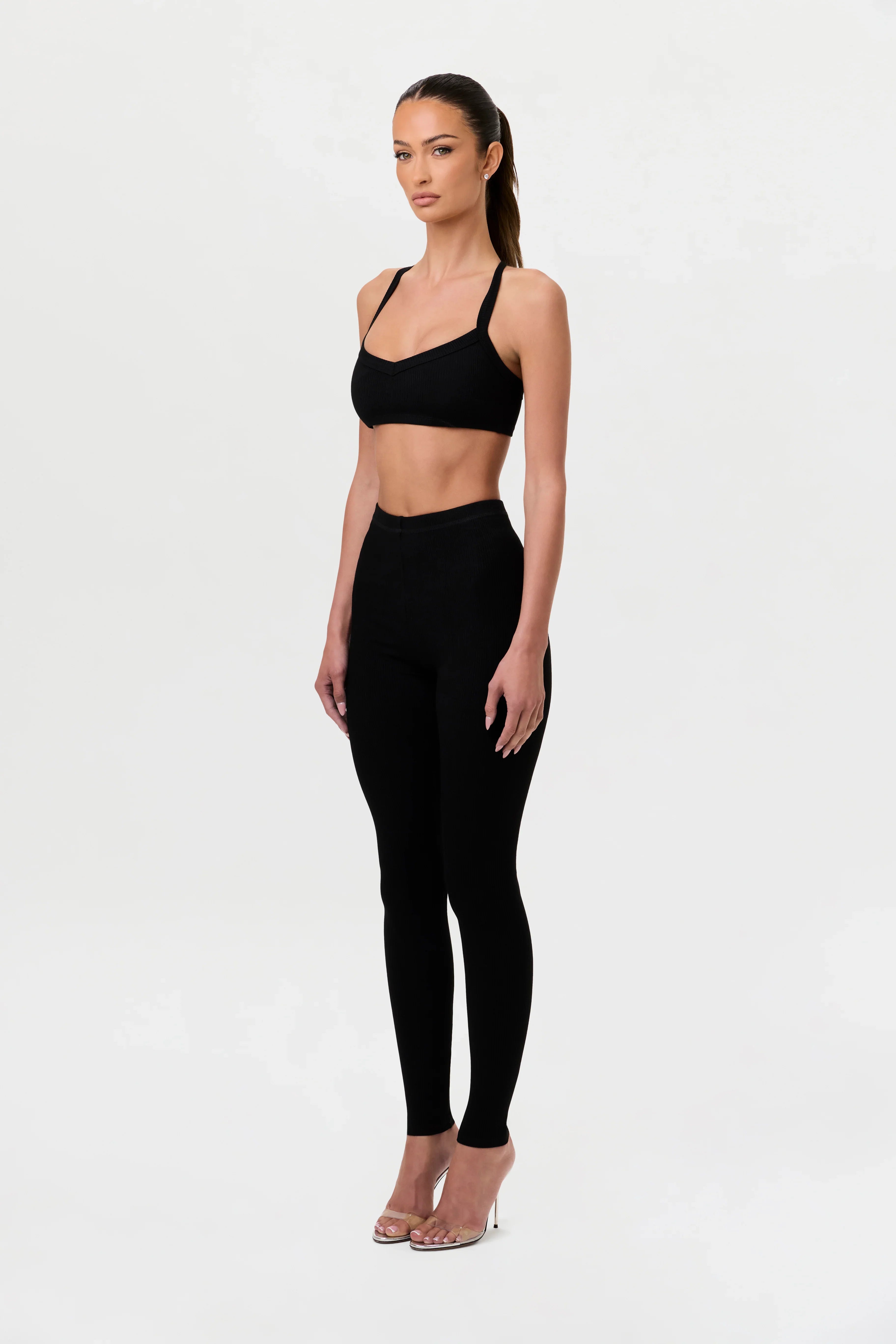 Snatched X-Back Tank Crop Top