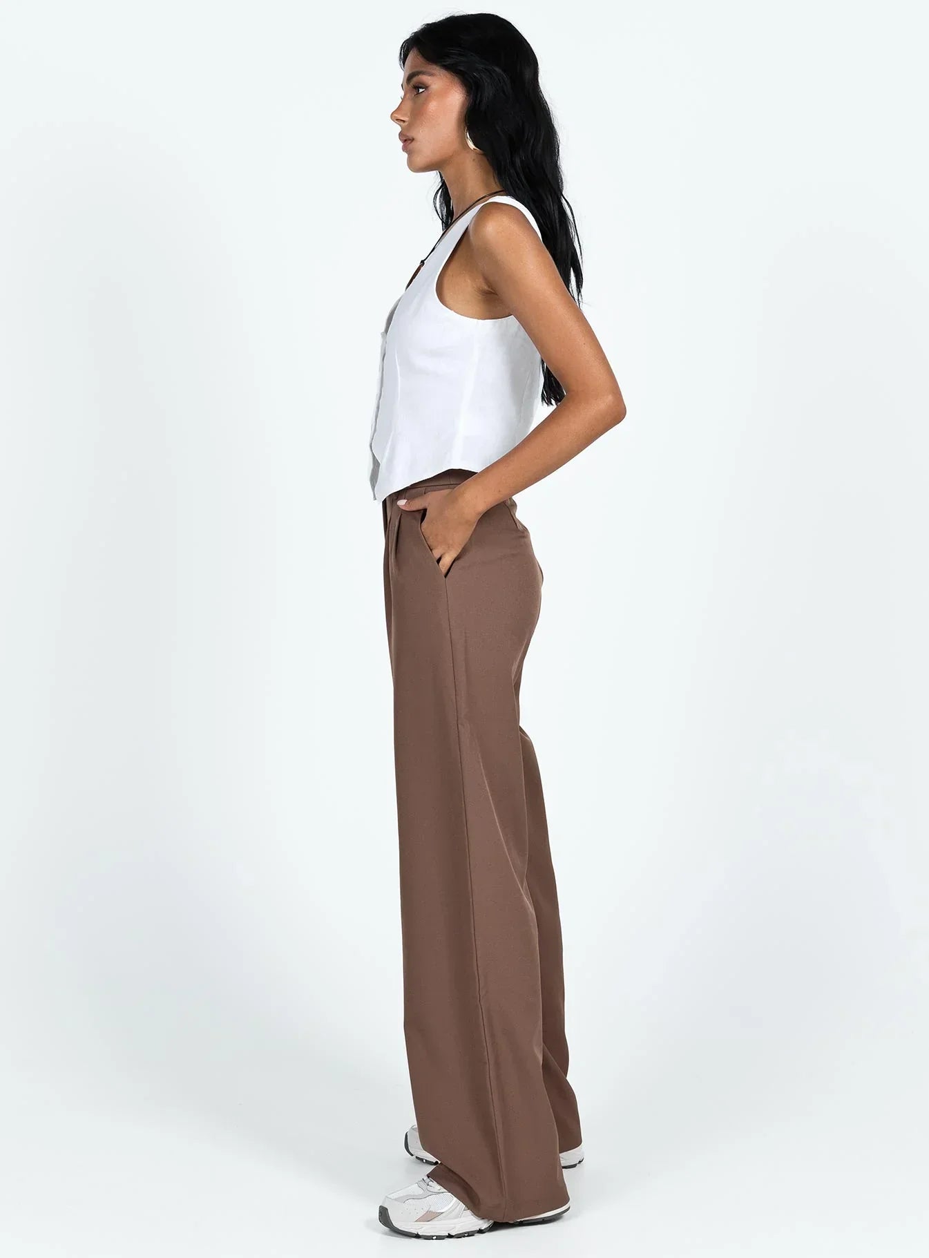 Archer Black Tailored Pants – Lower Impact Sustainable Essential