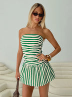 Montebello Strapless Mini Dress Multi