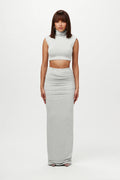 NW Turtleneck Sleeveless Crop Top