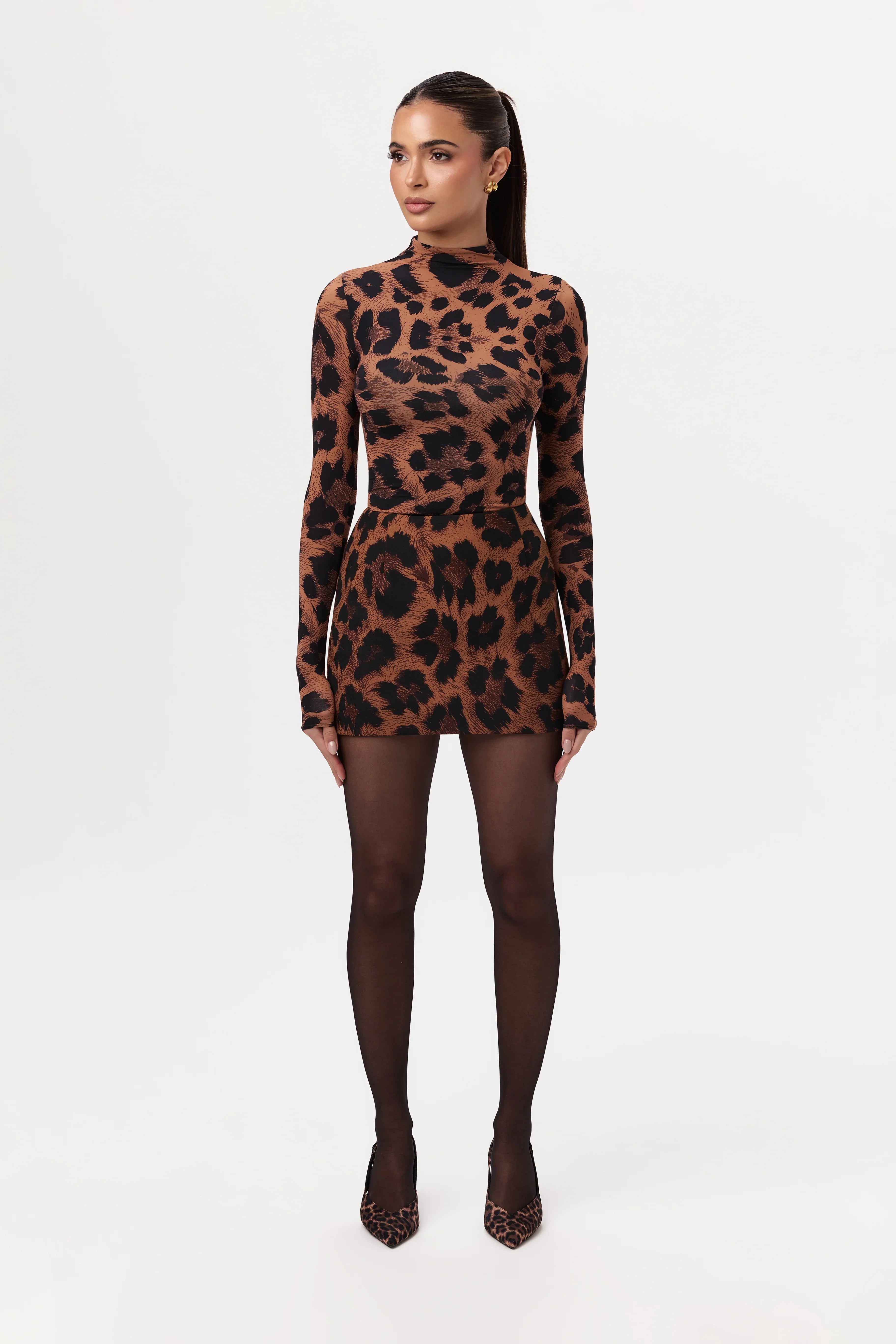 Suiting Mini Skirt
