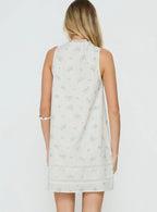 Alanah Mini Dress Blue Ditsy