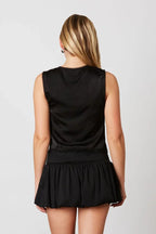 Tie-Front Top
