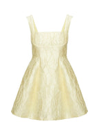 Eloquent Mini Dress Light Yellow