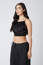 Satin Halter Top