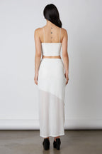 Mesh Maxi Skirt
