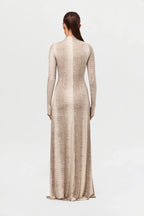 Naked Animal Print Maxi Dress