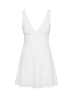 Adder Mini Dress White