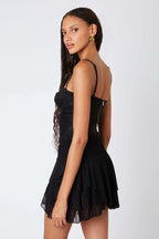Asymmetrical Mini Skirt