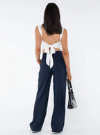 Archer Black Tailored Pants – Lower Impact Sustainable Essential