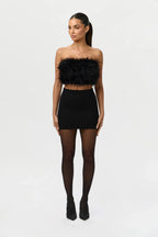 Ruffle My Feathers Tube Top