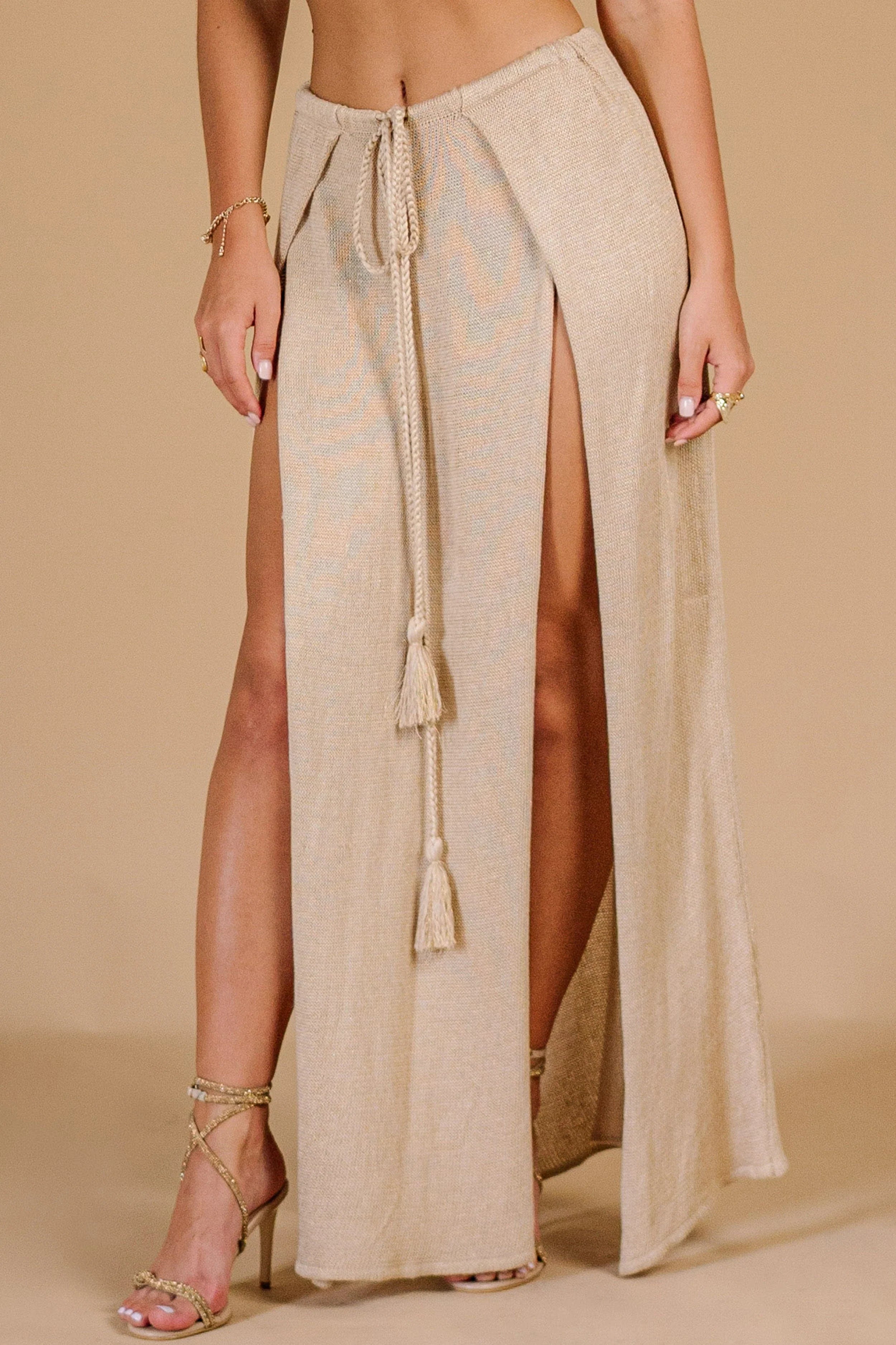Melinda Knit Long Skirt