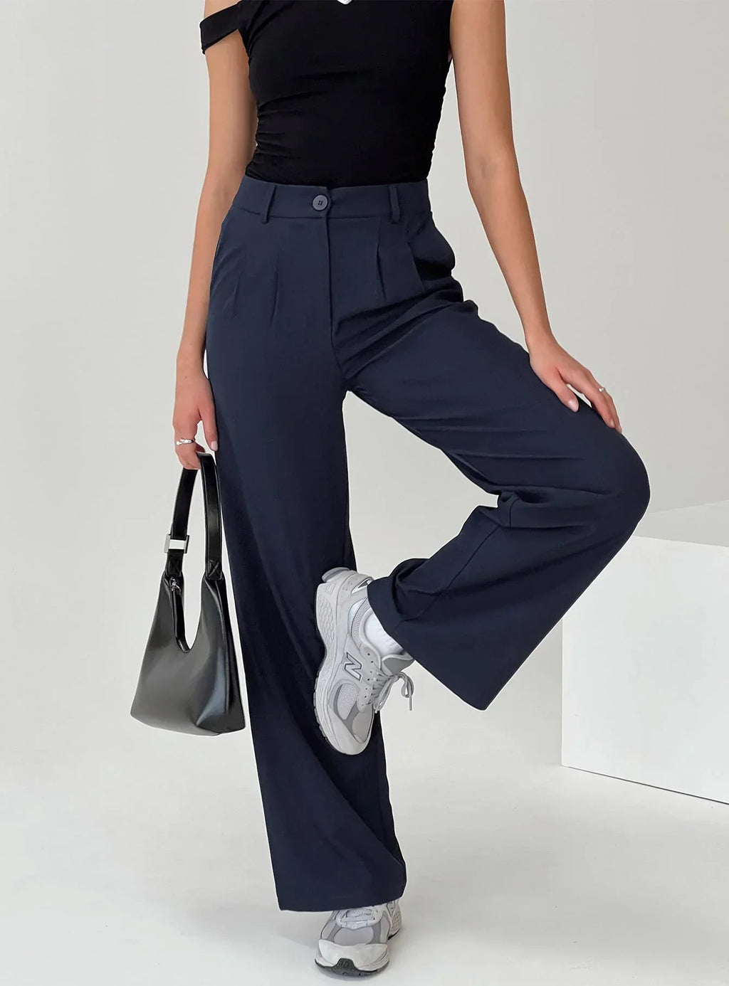 Archer Black Tailored Pants – Lower Impact Sustainable Essential