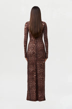 Naked Leopard Maxi Dress