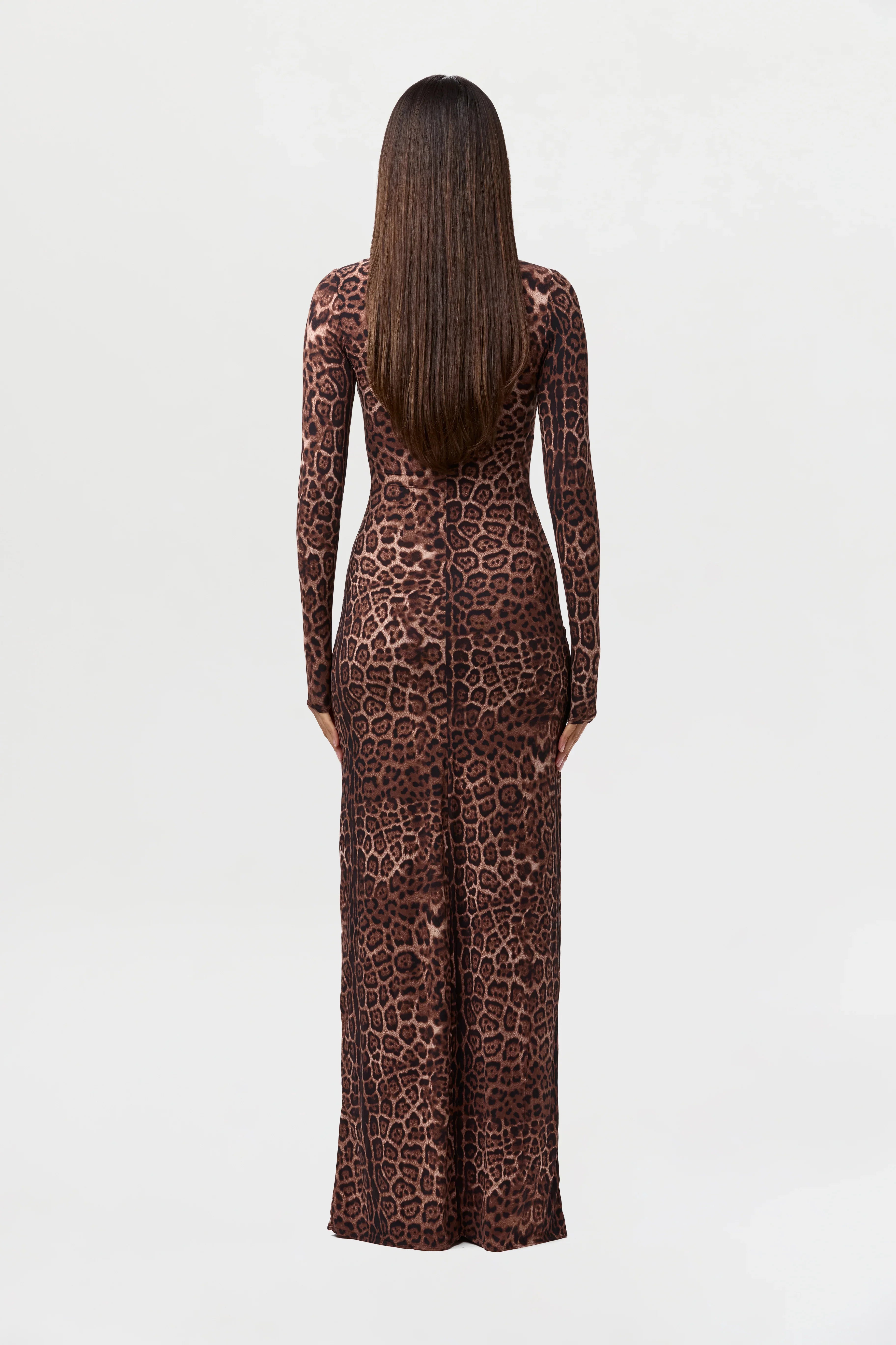 Naked Leopard Maxi Dress