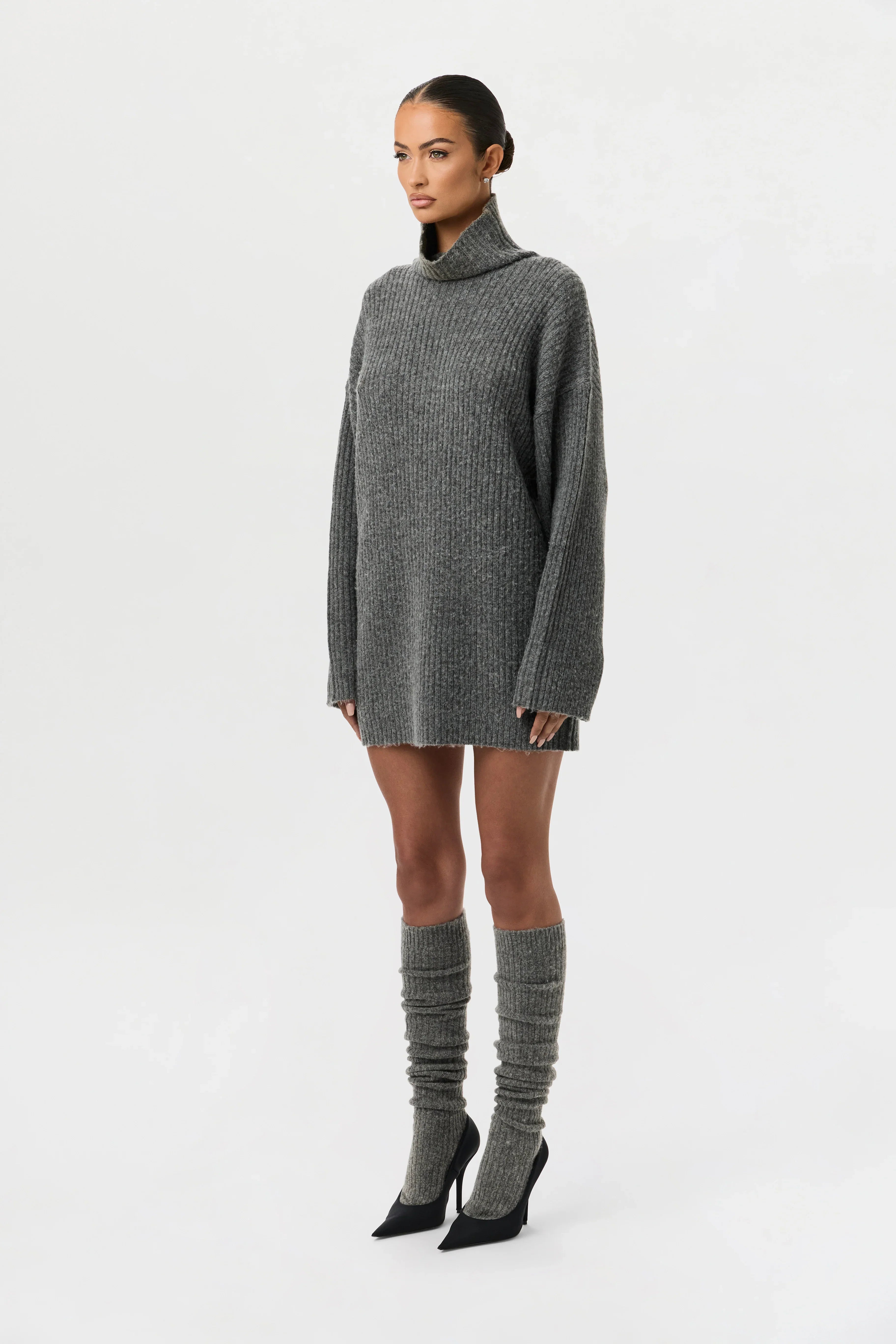 Knit Knee High Socks