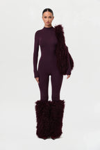 Faux Fur Plush Shoulder Bag