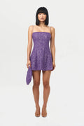 Sequin Thin Strap Mini Dress