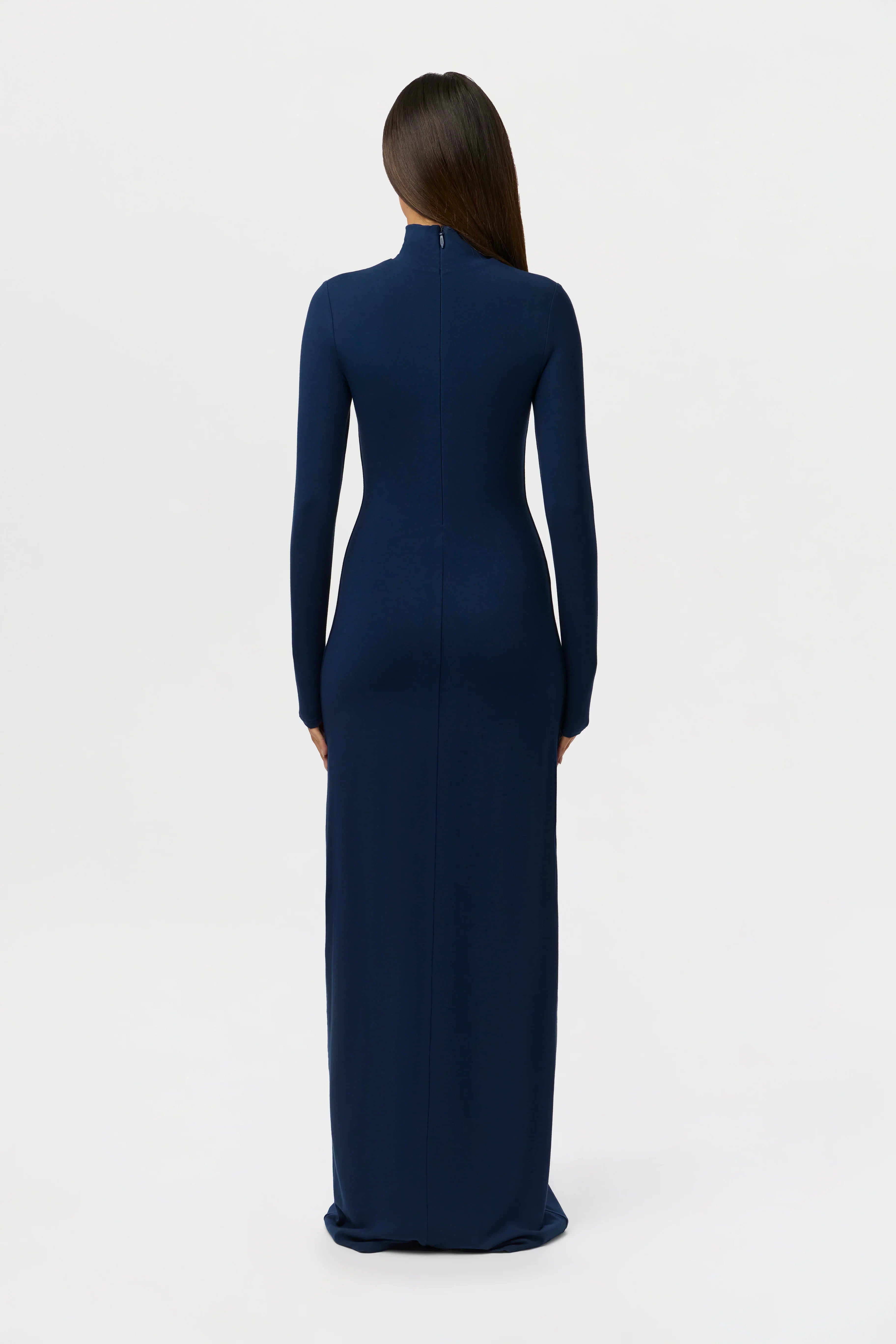 Butter Turtleneck Maxi Dress