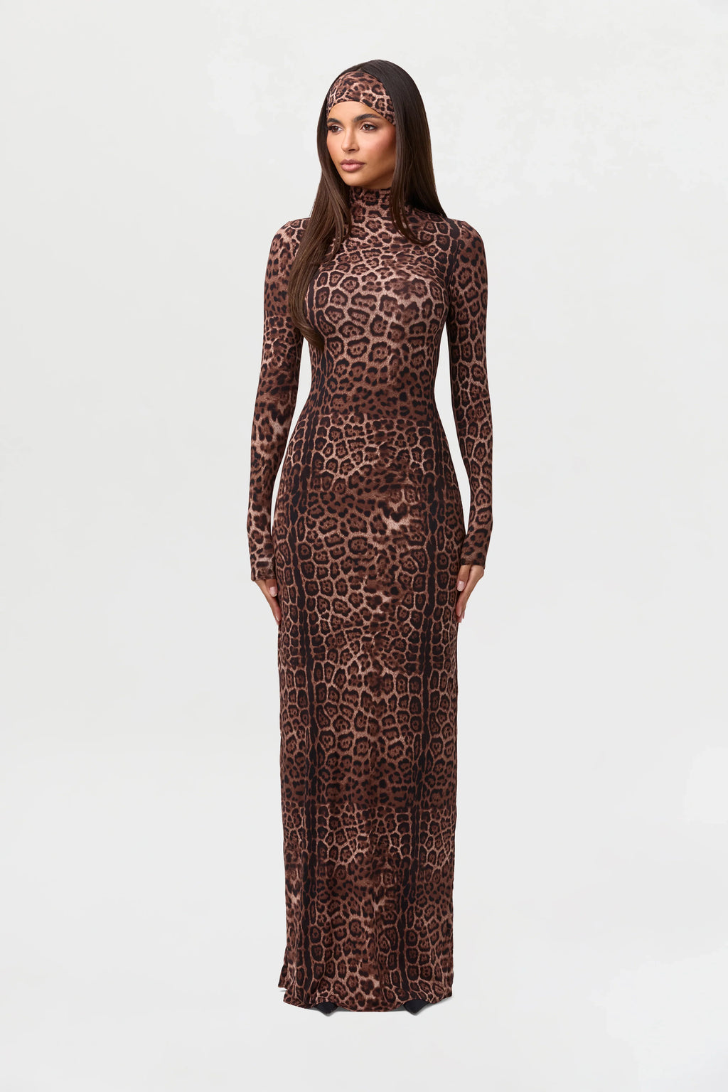 Naked Leopard Maxi Dress