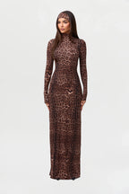 Naked Leopard Maxi Dress
