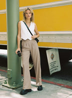 Archer Black Tailored Pants – Lower Impact Sustainable Essential