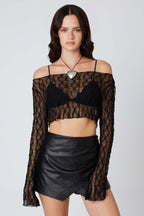 Vegan Leather Envelope Skort