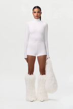 Faux Fur Plush Shoulder Bag