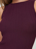 Mayok Mini Dress Plum