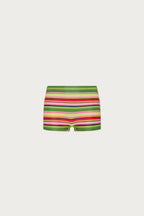 Swim Short | Emerald Stripe