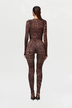 Naked Print Tights