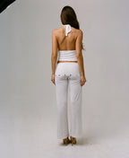 THE LIZA PANT IN WHITE